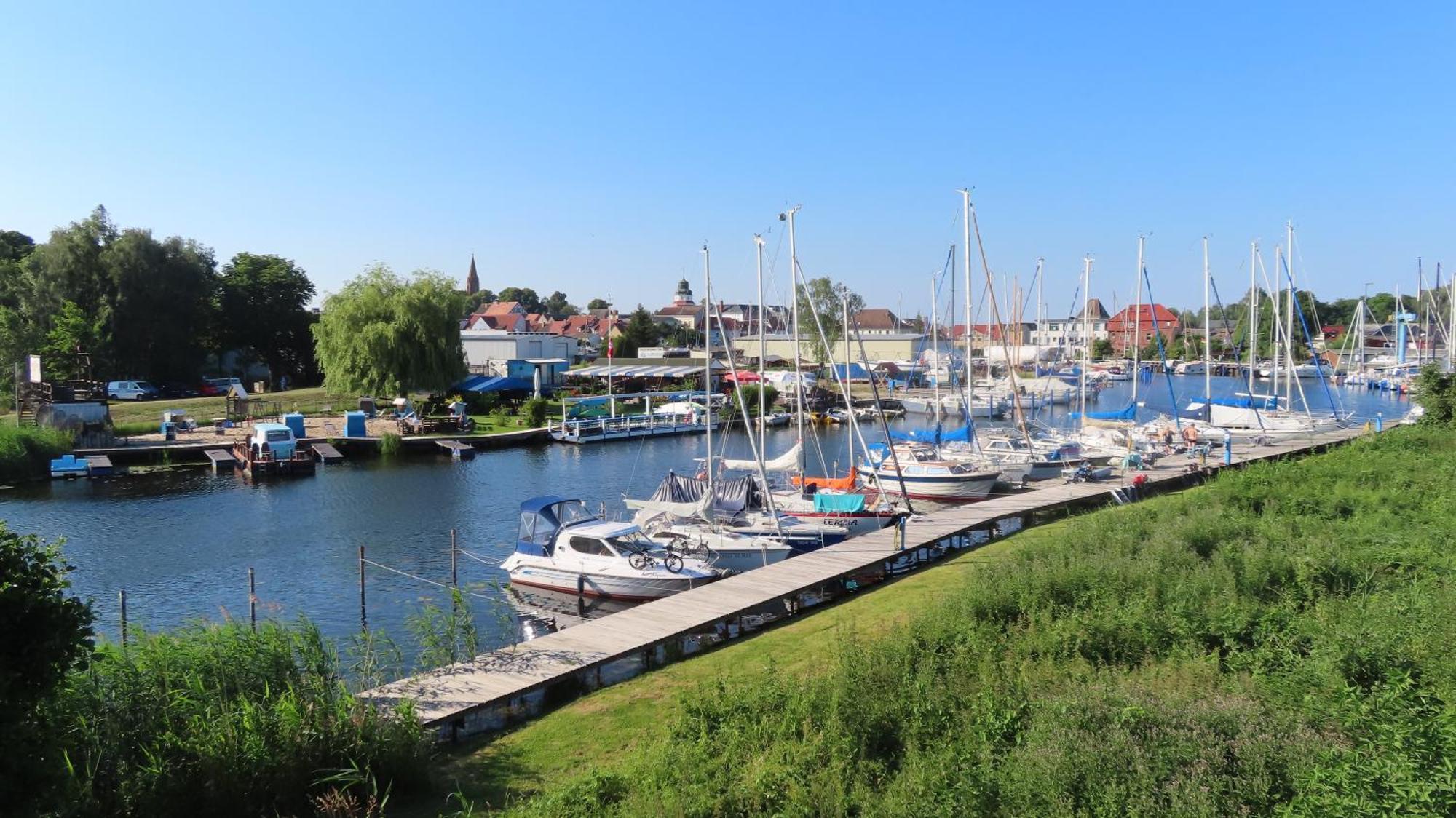 Ferienwohnung An Der Muehle Ueckermünde Esterno foto